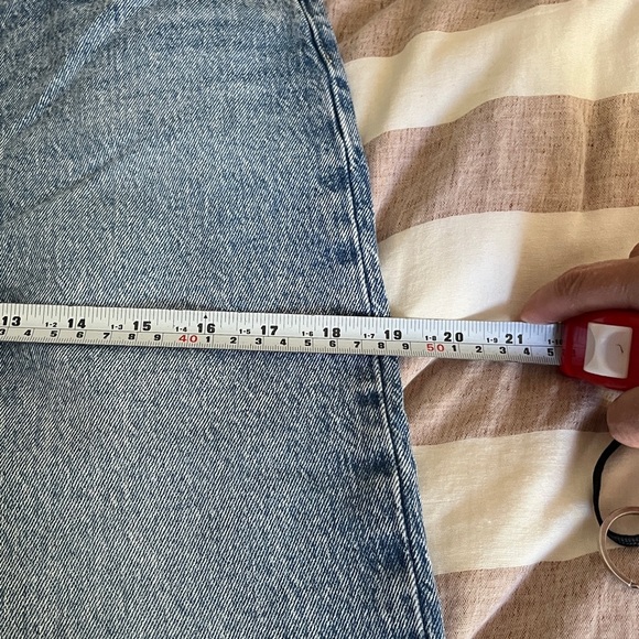 Levi's Premium 501 Straight Jeans in Hollow Days Medium Wash Size 28 L 32" - Picture 13 of 14